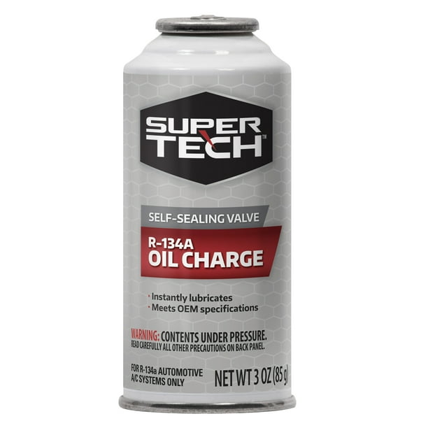 Super Tech Automotive R-134a PAG Oil Charge Refrigerant, 3 oz