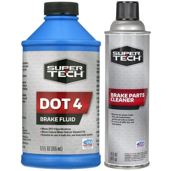 Super Tech  Brake Treament 2-Piece DOT4 Bundle (Chlorinated)