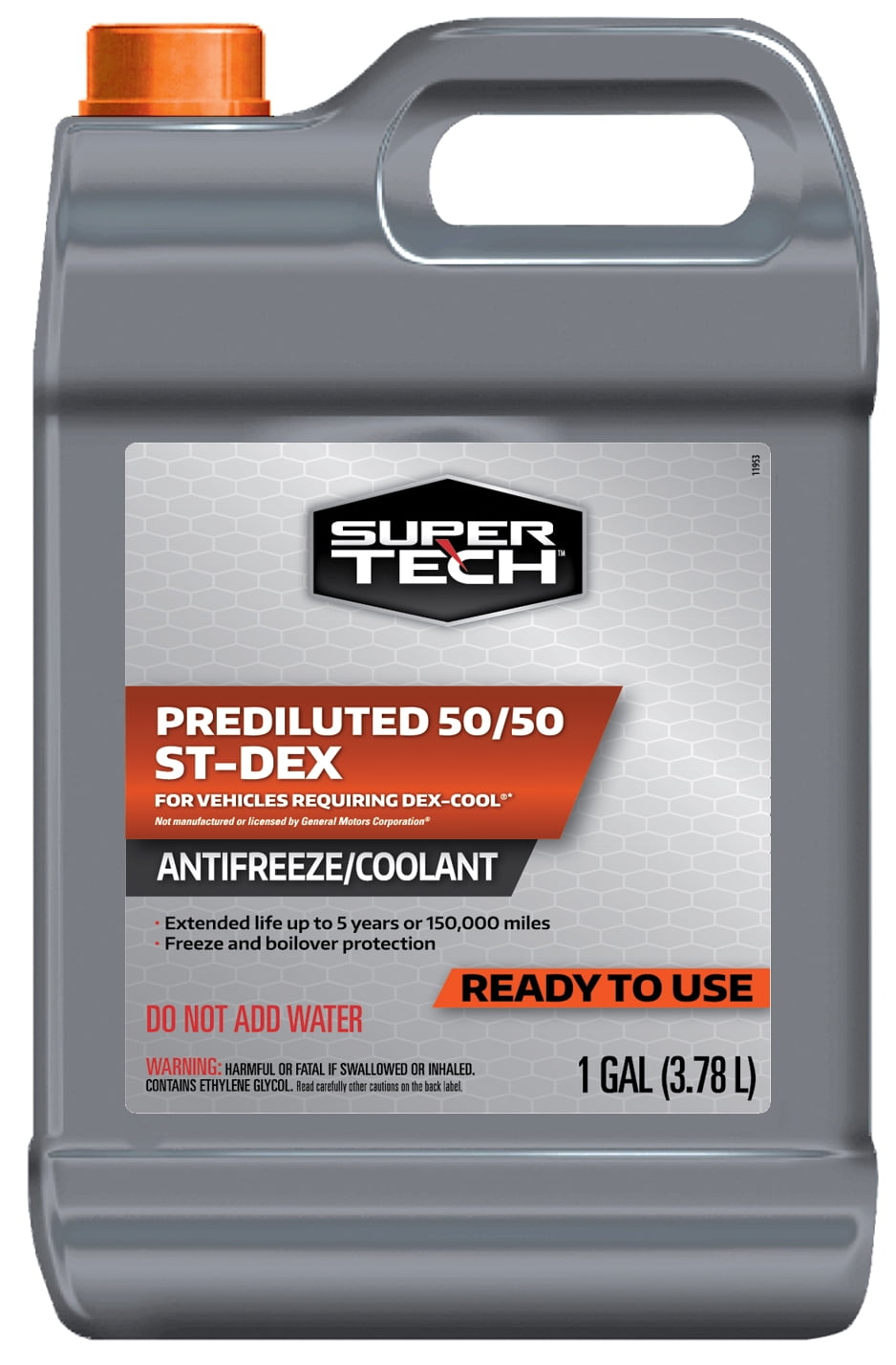 Super Tech Dex-Cool 50/50 Antifreeze, 1 Gallon
