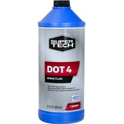 Super Tech Dot 4 Motor Vehicle Brake Fluid, 32 fl oz