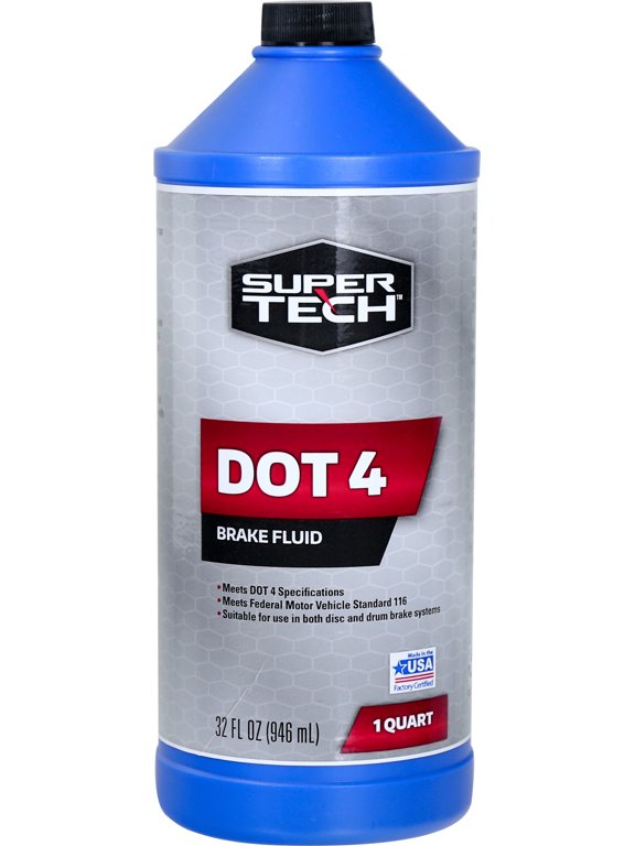 Dot 4 Motor Vehicle Brake Fluid, 32 fl oz