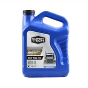 Super Tech Full Synthetic Heavy Duty SAE 15W40 Motor Oil, 1 Gallon