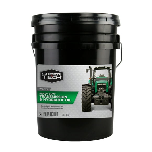 Super Tech Heavy Duty Tractor Hydraulic and Transmission Fluid, 5 Gallons