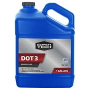 Super Tech High-Performance DOT 3 Synthetic Brake Fluid 1 Gallon - For Automotive Use