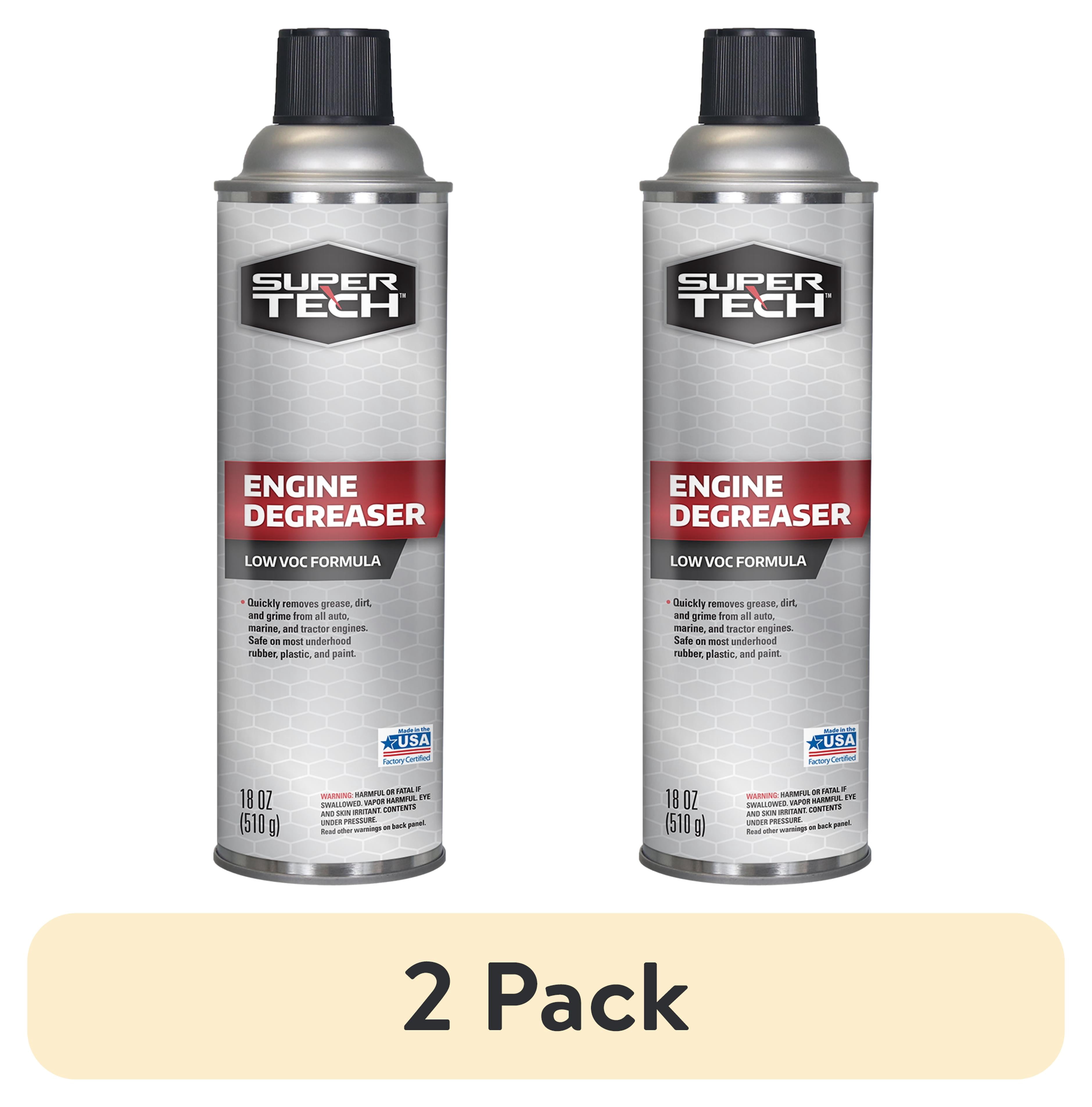 (2 pack) Super Tech Low VOC Formula Engine Degreaser, 18 oz - Walmart.com