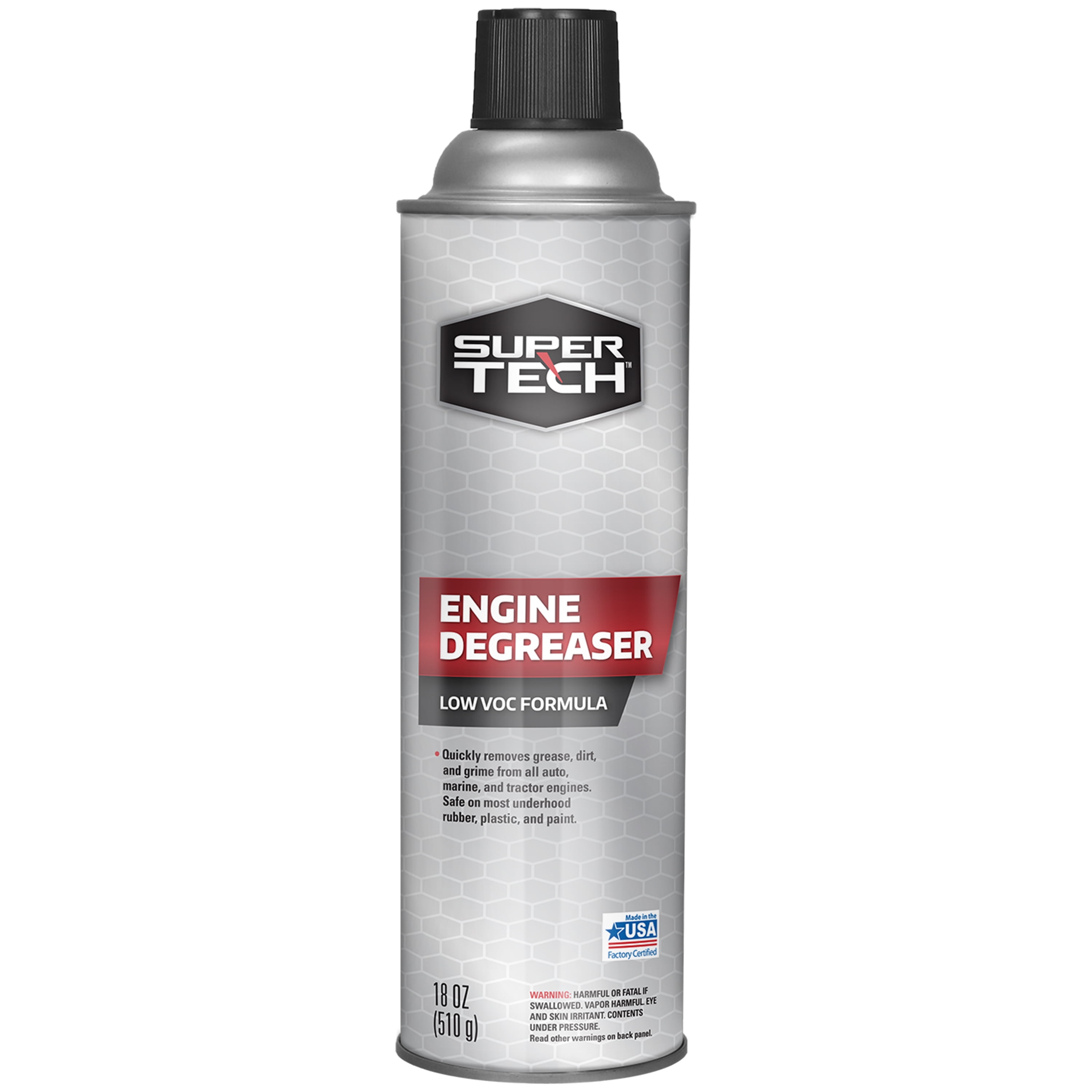 Super Tech Low VOC Formula Engine Degreaser, 18 oz