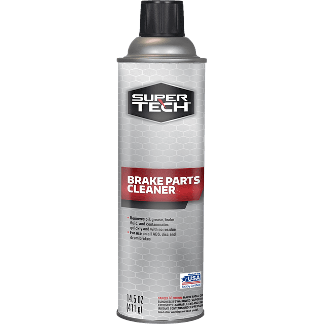 Super Tech NonChlorinated Brake Cleaner, 14 oz.
