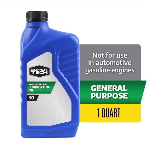 Super Tech Non-Detergent SAE 30W Lubricating Oil, 1 Quart