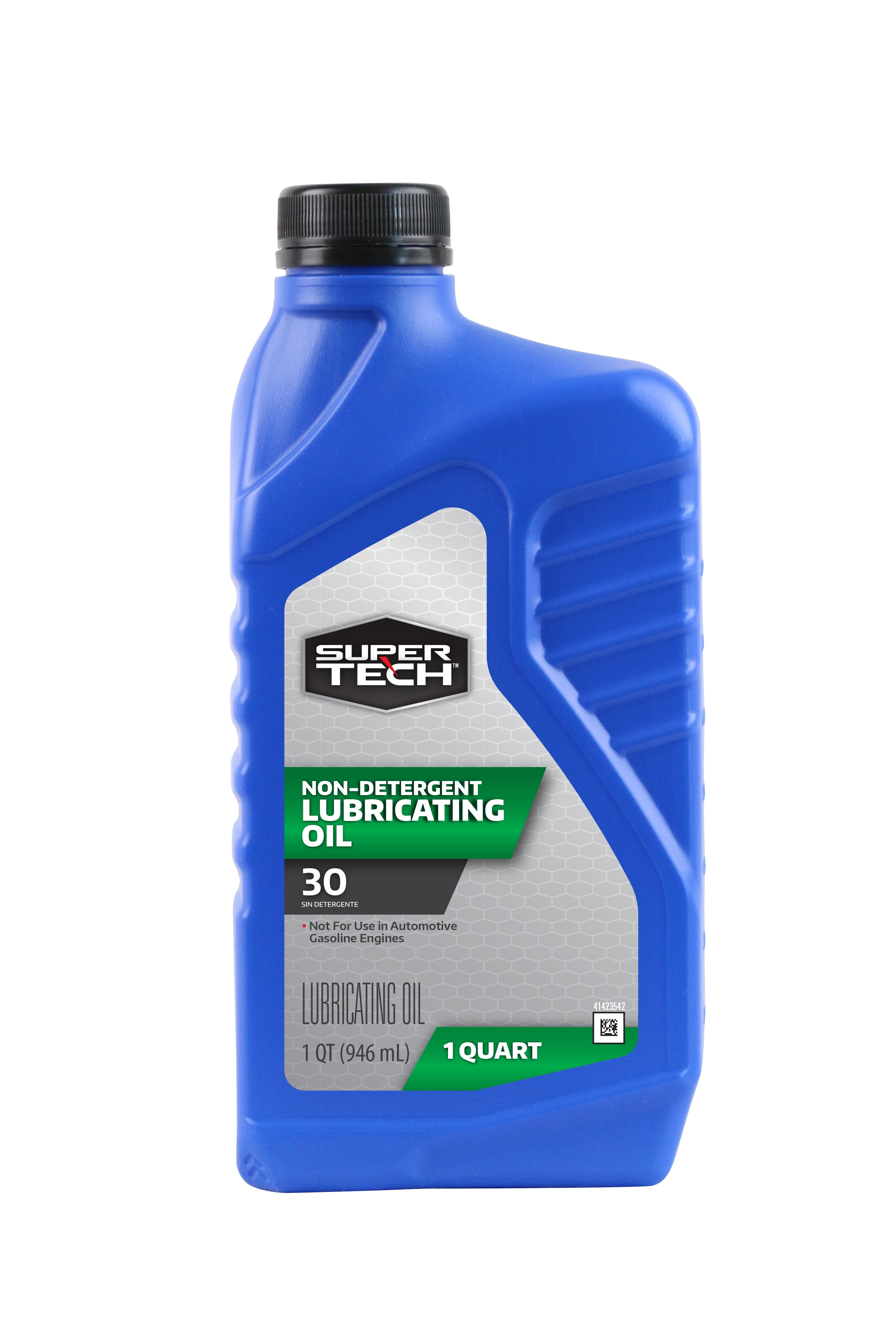 Super Tech Non-Detergent SAE 30W Lubricating Oil, 1 Qt