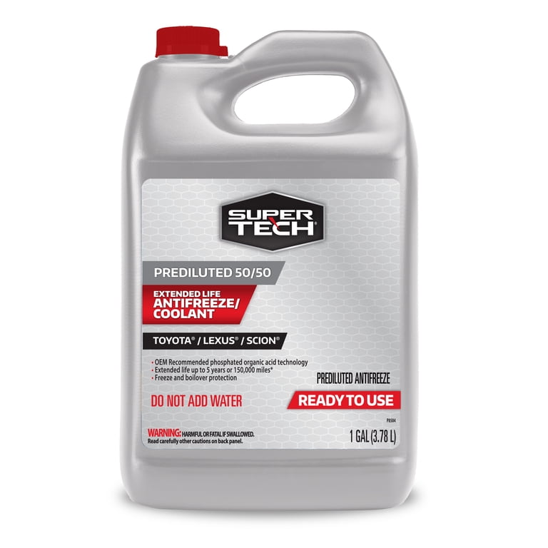 Super Tech Red Antifreeze Prediluted 50/50 Extended Life for