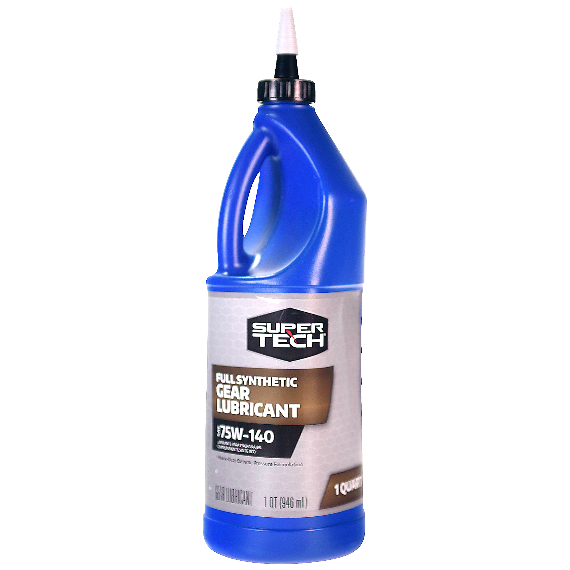 Super Tech SAE 75W-140 Full Synthetic Gear Lubricant Bottle, 1 Quart - image 1 of 4