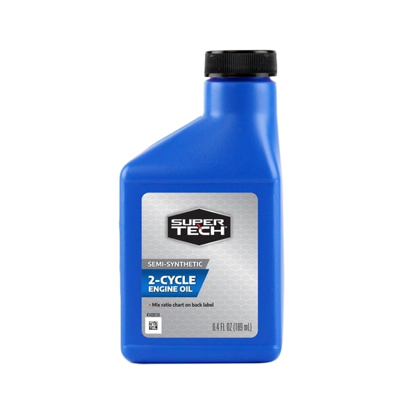 Super Tech Universal 2-Cycle Engine Oil 6.4 oz Bottle for High-Performance Engines