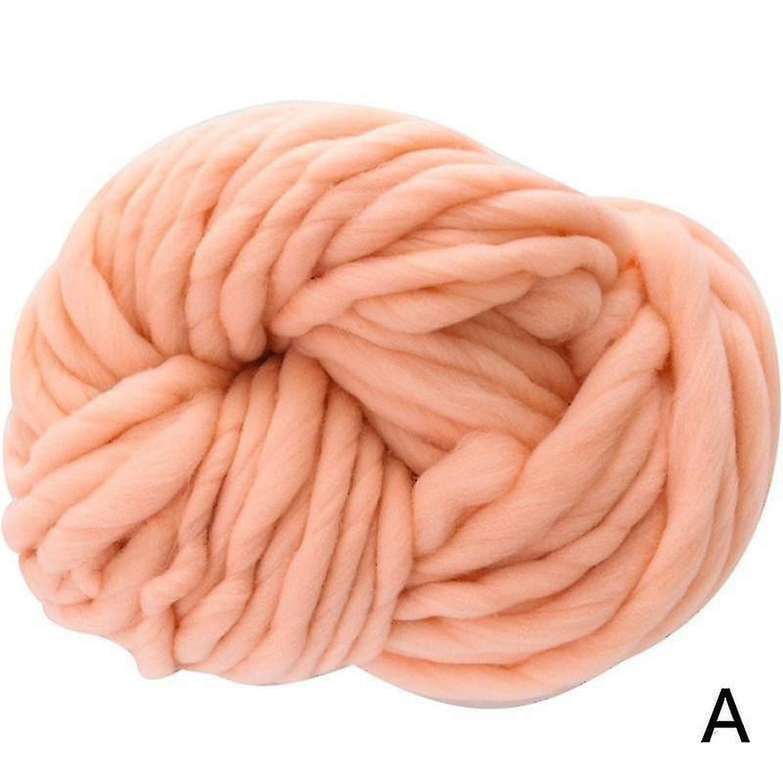 Super Thick Yarn Soft Merino Wool Yarns Thick Braided Wire About 250g