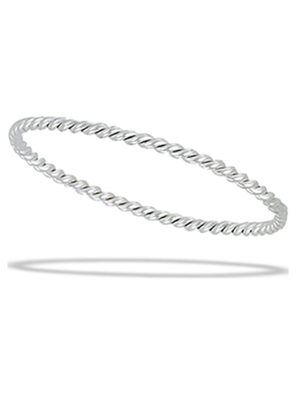 Super Thin Minimalist Stacking Ring .925 Sterling Silver Band Jewelry Female Male Unisex Size 9