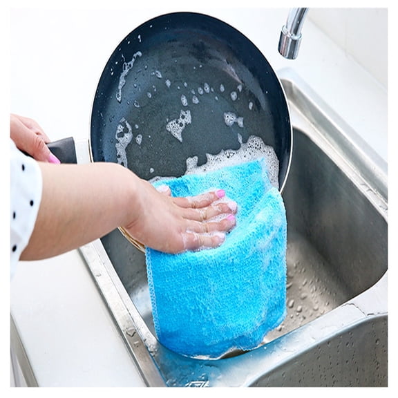 Super Thin Washing Towel Dishes Washing Natural Material Towel Dry Towel Dishcloth Rag Oil Wiping Absorbent Cleaning,Wipes