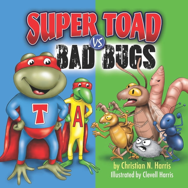 Super Toad Vs Bad Bugs Super Toad vs Bad Bugs, Book 1, (Paperback ...
