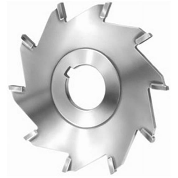 Super Tool 56508 6 in. dia. x 0.25 in. x 1.25 in. Arbor Hole, Carbide Tipped Straight Tooth Slitting Saw for Non Ferrous, 8 Teeth