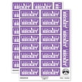 thumbnail image 1 of Super Top Secret Sticker Set - Purple - Matte Finish - 2.00" Large, 1 of 7