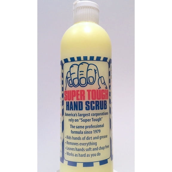 Super Tough Hand Scrub (Liquid 16oz) Detergent Based Soap