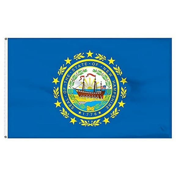 Super Tough New Hampshire Flag 3x5ft Nylon Flag