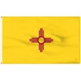 thumbnail image 1 of Super Tough New Mexico 2x3ft Nylon Flag | Durable Heavyweight Nylon Fabric | Weather-Resistant, Lightweight and Long-Lasting | Suitable for Indoor & Outdoor Display | Made in USA, 1 of 7