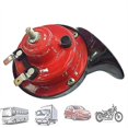 Super Train Horns For Trucks Car Boat, Snail Air Horn Compressor Kit