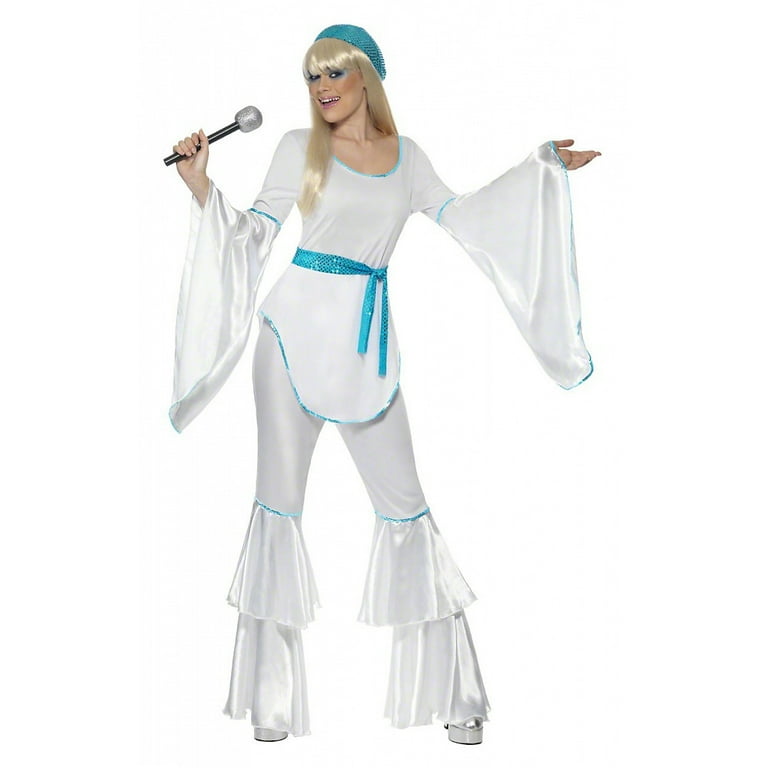 chinese dress ladies Smiffys Vintage Hippy 1970s Costume main image 0