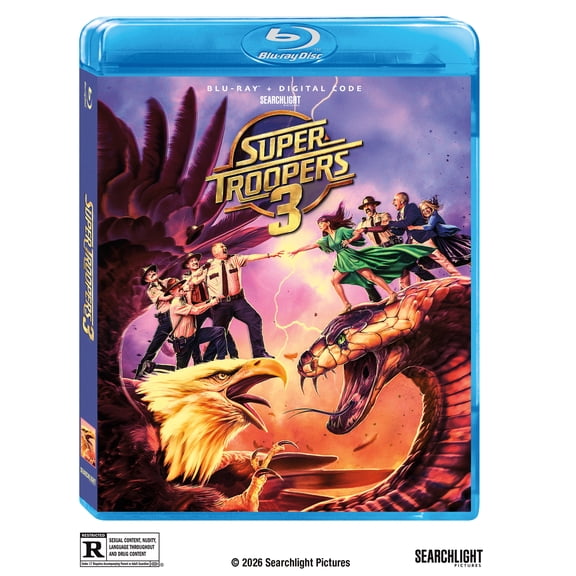 Super Troopers 3 (2026) (Blu-ray + Digital Copy) Disney, Comedy, Crime, Mystery