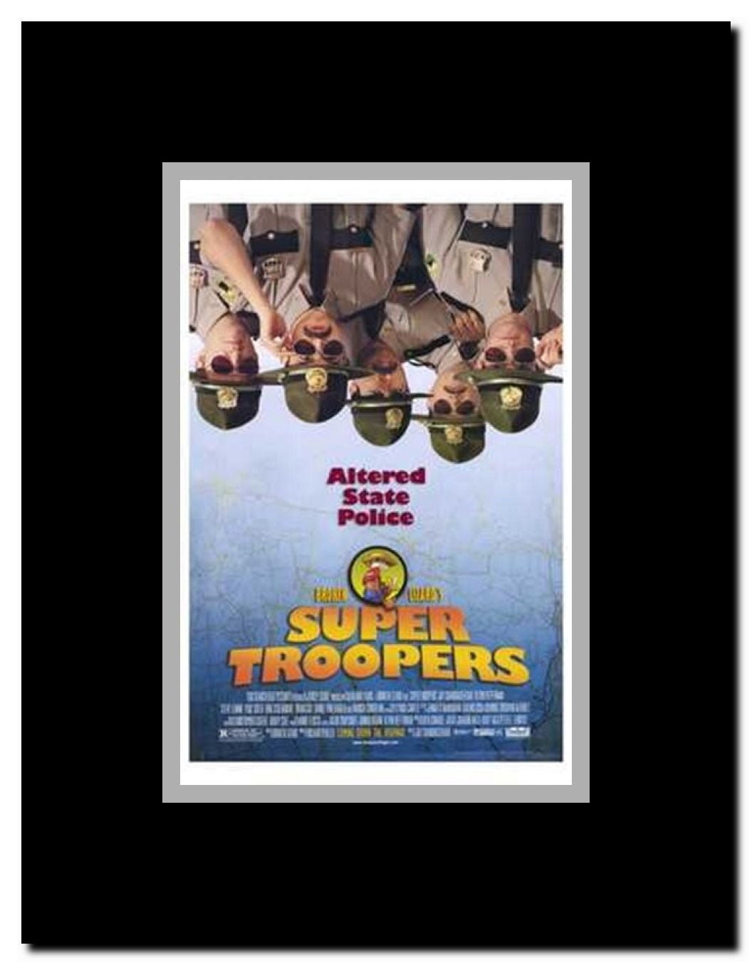 Super Troopers Framed Movie Poster