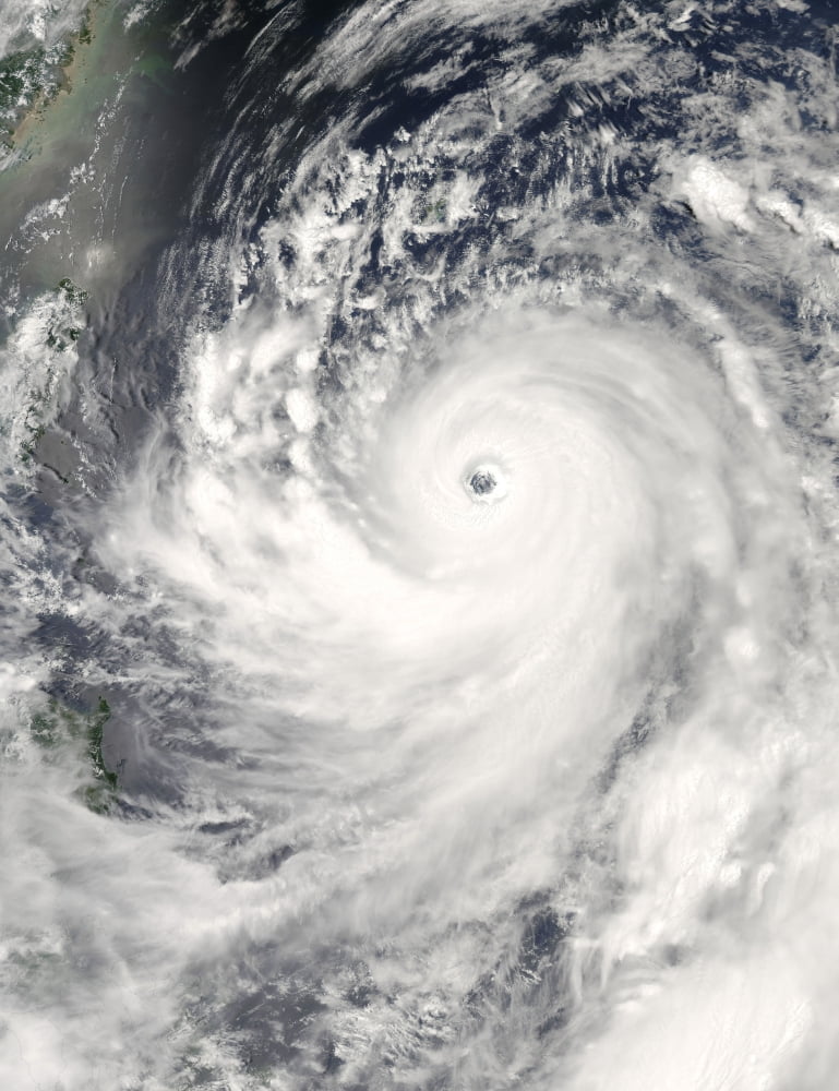 Super Typhoon Man-Yi Canvas Art - Stocktrek Images (24 x 32)
