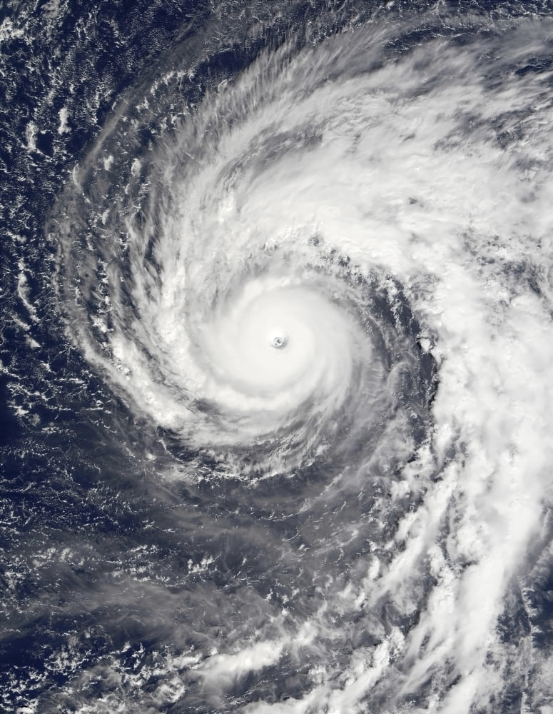 Super Typhoon Podul Canvas Art - Stocktrek Images (24 x 31)