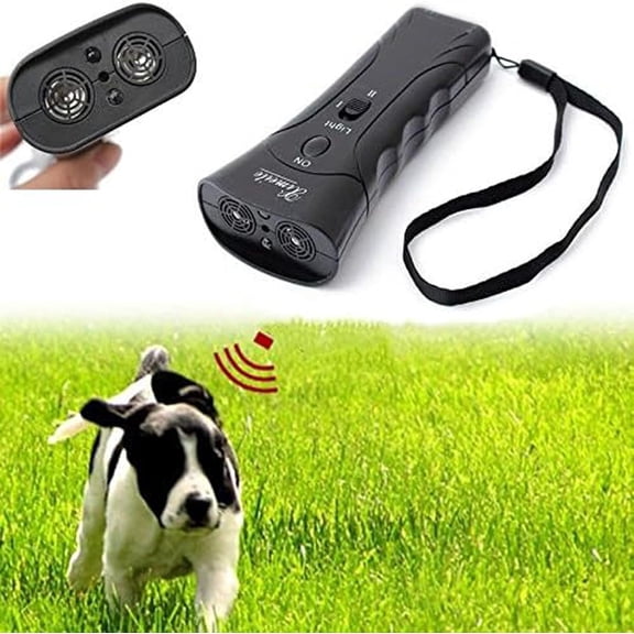 Super Ultrasonic Dog Chaser,Training Dog Banish Dog Machine, Ultrasonic Dog Repeller Stop Animals Attacks Aggression