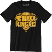 Super Uncle - Funny Fathers Day Birthday Christmas Gift Mens T-Shirt