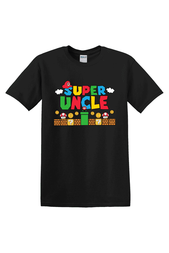 Super Uncle Uncle Father'S Day Gamer Uncle Father Fathers Day Uncle Uncle T-shirt