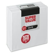 Super Value Canvas Pkg of 7 - 12"   12"
