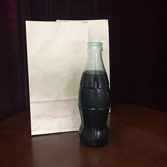 Super Vanishing Coke Bottle - Empty Magic Tricks Appearing Magia Magician Stage Illusions Gimmicks Comedy Mentalism Props
