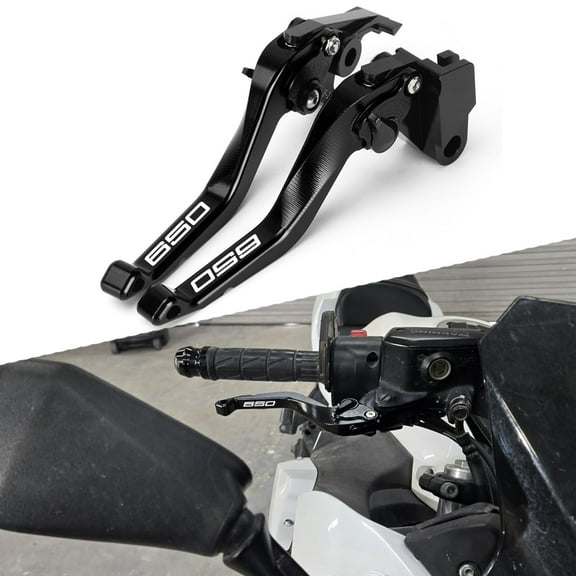 Super Vici Motorcycle Short Brake Clutch Levers Fit For Ninja650 Ninja650R 2017 - 2023 2024 Short Brake Levers 2024 Ninja 650 Short Clutch Levers 2024 Ninja 650 Accessories 2024