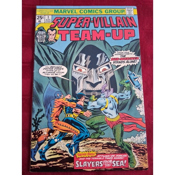 Super-Villain Team-Up #1 Comic Book