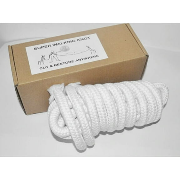 Super Walking Knot - White Magic Tricks Magician Stage Illusion Funny Gimmick Mentalism Classic Toys Cut Rope Restore Magia