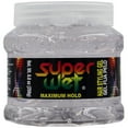 thumbnail interactive-video image 1 of Super Wet "Transparente" Moisturizing Hair Styling Gel, 8.8 oz, 1 of 3