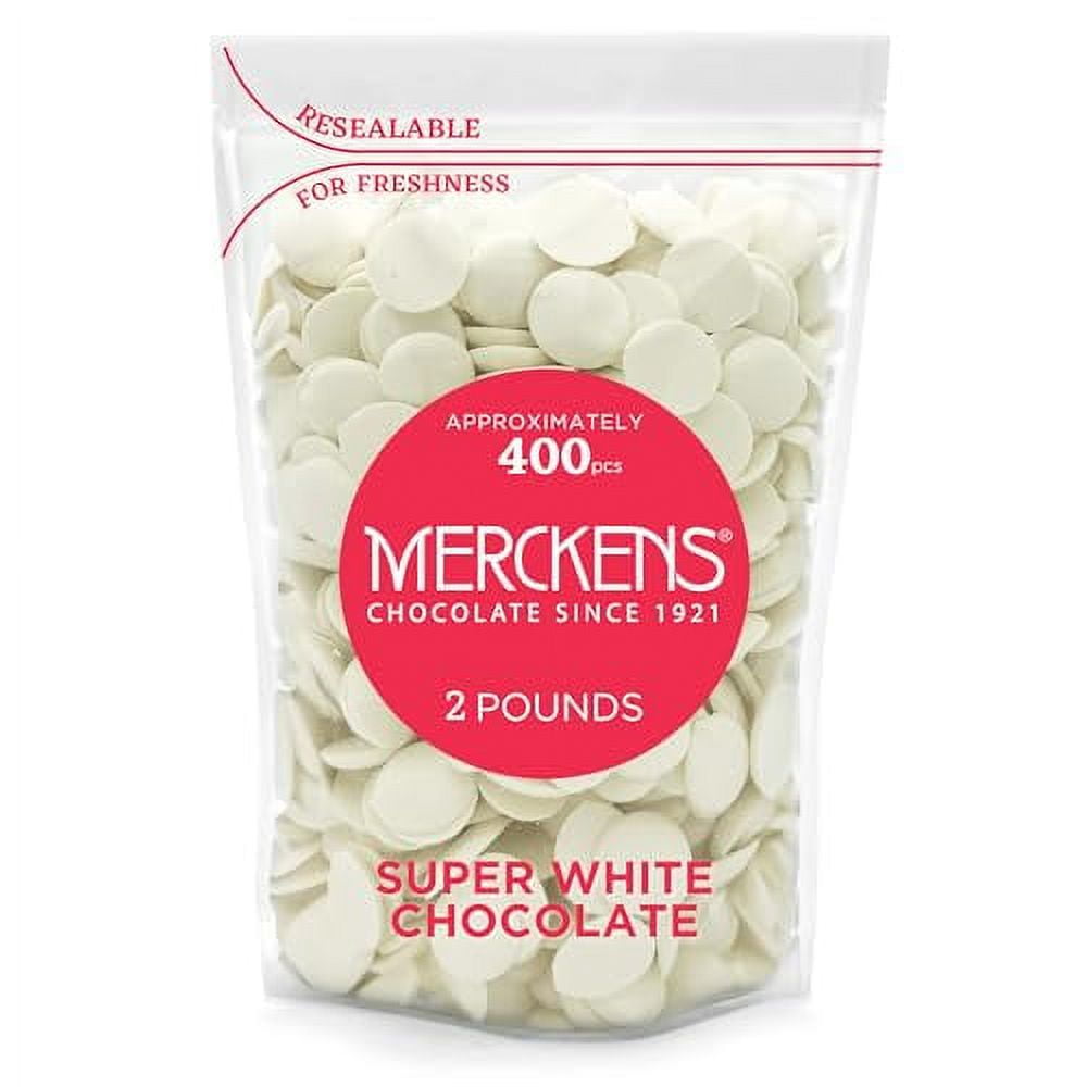 Super White Chocolate Melts Melting Chocolate Candy Melts Merckens Chocolate Melting Wafers Bulk
