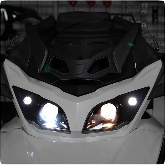 Super White Head Light Bulbs for 2010-2019 Can-Am Spyder Roadster RT RT-S