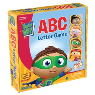 Super Why! ABC Letter Board Game, by Briarpatch
