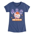 thumbnail image 1 of Super Why - Abc Sing With Me - Girls Toddler And Youth Fitted Short Sleeve Graphic T-Shirt, 1 of 4