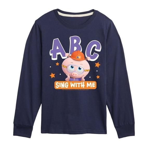 Super Why - Abc Sing With Me - Youth Long Sleeve T-Shirt