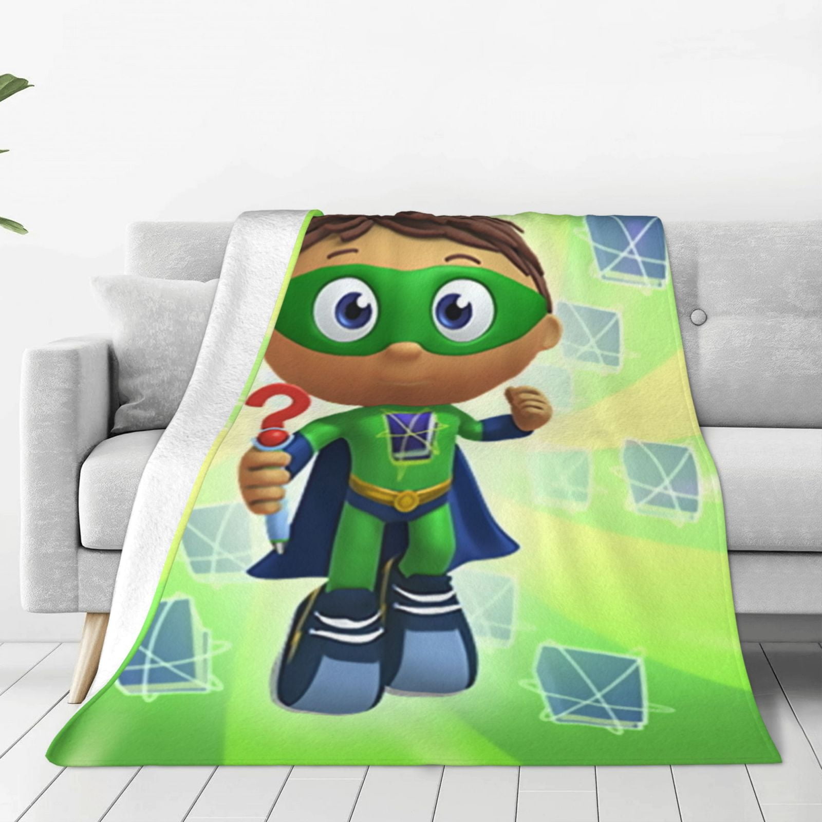 Super Why Blanket Super Soft Cozy Throw Blanket Fuzzy Comfy Flannel ...