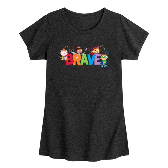 Super Why - Brave Friends Toddler Girls' Toddler Short Sleeve Graphic T-Shirt