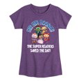 thumbnail image 1 of Super Why - Hip Hip Hooray - Girls Toddler And Youth Fitted Short Sleeve Graphic T-Shirt, 1 of 4