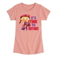 thumbnail image 1 of Super Why - Its Time To Rhyme Red - Girls Fitted Short Sleeve Tee, 1 of 4