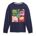 thumbnail image 1 of Super Why - Super Why Grid Boys' Long Sleeve Graphic T-Shirt, 1 of 4